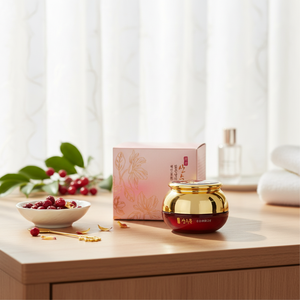 Sansuyu Crema Facial para Mujer, Loción Antiarrugas, Antienvejecimiento, Blanqueadora, Extracto de Omija, 50 ml, para Todo Tipo de Piel, K-beauty, Hecho en Corea - Product Image 3