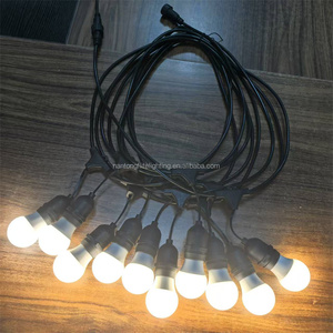 A60 bóng đèn 6500K ánh sáng trắng dẫn 5W <span class=keywords><strong>7W</strong></span> 9W Thương mại không thấm nước ngoài trời chuỗi đèn 0.75 sqmm Cáp - Product Image 5