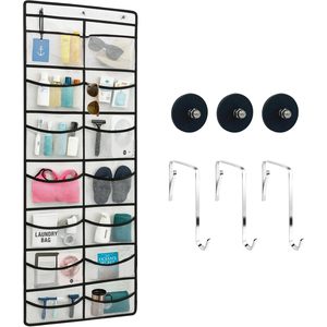 Over The Door Organizer 14 Pockets Magnetic Hanging <b>Storage</b> For Cruise Ships <b>Shoes</b> Accessories - Product Image 1