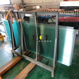 Tempered Phòng Tắm REEDED Vòi Hoa Sen Tấm Kính - Product Image 3