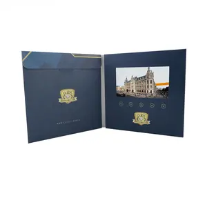 Best Video Greeting Card Lcd Video Brochure Factory Supply For Marketing LCD Business Screen Card Wholesale