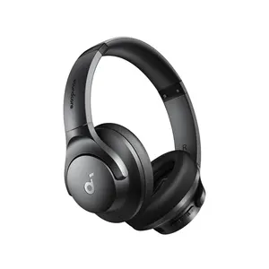 Soundcore par Anker Q20i Hybrid Active Noise Cancelling Headphones Sans fil Over-Ear Bluetooth 40H Long ANC Playtime Hi-Res Audio