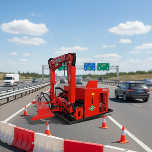 Cortadora de setos diésel de alta eficiencia con rotación de 360° para montaje en vehículo, máquina para cortar árboles en cintas verdes de taludes de carreteras - Product Image 4