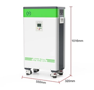 Nhà thông minh năng lượng lưu trữ loạt biến tần + Pin gói LiFePO4 51.2V 200AH tích hợp tất cả-trong-một máy tính - Product Image 2