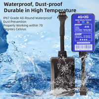 Rastreador GPS para Camiones A16 4G 2G, Rastreador GPS con Batería de Larga Duración, Resistente al Agua, con Detección ACC y Corte de Combustible