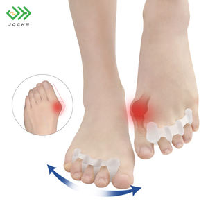 JOGHN Bunion Lengan Jari Kaki Yang Benar Pemisah Jari Kaki Bunion Tiga Lubang Seperti Yang Terlihat Di Tv Sangat Jari Kaki Pemisah Tumpang Tindih - Product Image 5