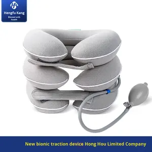 Alat Traksi Serviks Tiup untuk Penggunaan di Rumah Teknologi Traksi Kain Pereda Nyeri Leher Penyangga Leher Medis Perawatan Leher - Product Image 6