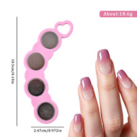 Outil magnétique pour ongles effet œil de chat dégradé français, aimant œil de chat pour nail art DIY, pour usage en salon de manucure