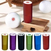 Marqueur de balle de golf à séchage rapide, en plastique multicolore, accessoire de golf, symbole pour cadeau de golfeur