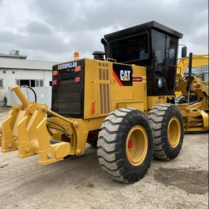 100% Original de alta calidad usado Caterpillar 140H 140G 140K niveladora de ruedas Japón construcción máquina de movimiento de tierras para la venta - Product Image 5
