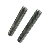 M20 Metric Titanium Fully Threaded Rod Double End Stud Bolt DIN Standard Polished Finish Grade TR2 Length 1000-4000mm