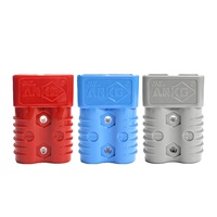 Conector de Alimentación para Montacargas de Almacén, 175A, 2 Polos, Enchufe de Batería con Carcasa UL94V0 para Cable de Carga de Batería de Tracción