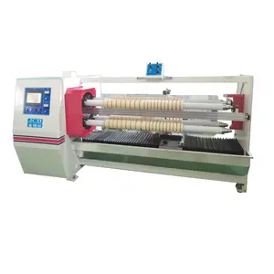 JCD Fabrik preis 4 Wellen automatische Schneide maschine für Bopp/Masking Tape/PVC/Stoff Klebeband Log Roll