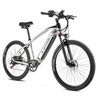Vélo de montagne électrique 29 pouces 7 vitesses Moteur central Batterie au lithium 52V Alliage d'aluminium Sans balais