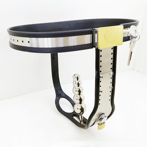 Pantalon de chasteté en métal pour femme, ceinture de chasteté anti-loup, bondage dissimulé, jouets sexuels pour couples - Product Image 2