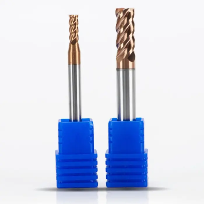 Hot Sale Hrc45 Hrc55 Hrc58 Flat Square Milling Cutter 4 Flute Carbide End Mill