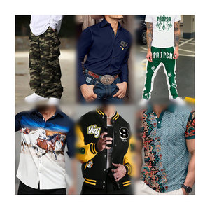 Hotsale Super Soft Wide Leg Pants men Pants Trousers Wide Leg High Waist Stylish Used <b>Clothes</b> Men <b>Clothes</b> Bales Random Delivery - Product Image 3