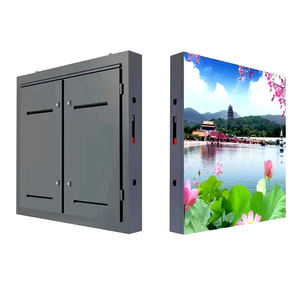 Layar LED Tiang Luar Ruangan HD P5 P6 P8 P10 Layar Elektronik Jumbo Penuh Warna untuk Periklanan - Product Image 6