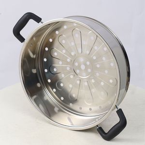 304 Stainless Steel <b>Electric</b> Cooker 28-40 Cm Two Layer Steaming Boiling Stir Frying Home Use - Product Image 3