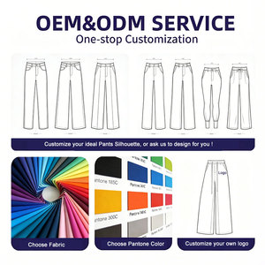 <span class=keywords><strong>Pantaloni</strong></span> <span class=keywords><strong>Palazzo</strong></span> da Donna <span class=keywords><strong>a</strong></span> Vita Alta Elasticizzati, Casual, <span class=keywords><strong>a</strong></span> Gamba Larga, <span class=keywords><strong>Lunghi</strong></span>, con Tasche, Stampa Floreale, <span class=keywords><strong>Pantaloni</strong></span> da Viaggio Nuovi - Product Image 5