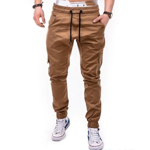 Nouveaux pantalons décontractés pour hommes <span class=keywords><strong>taille</strong></span> européenne japonais couleur unie Cargo multi-poches lâche <span class=keywords><strong>grande</strong></span> <span class=keywords><strong>taille</strong></span> <span class=keywords><strong>pantalon</strong></span> hommes - Product Image 2