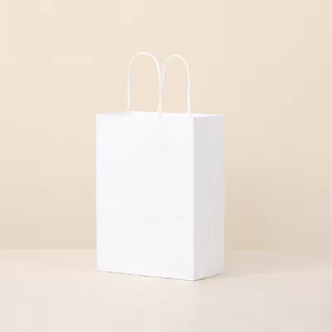 Bolsa de Papel Kraft Marrón al por Mayor con Asa Clásica, Bolsa de Embalaje Biodegradable Desechable para Ropa, Zapatos y Regalos - Product Image 4