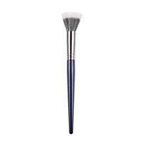 Pinceaux de maquillage personnalisés Logo Marque privée Grand petit pinceau à pointiller Laine fine Tube de cuivre Manche en bois 23Pcs Milky Way Series
