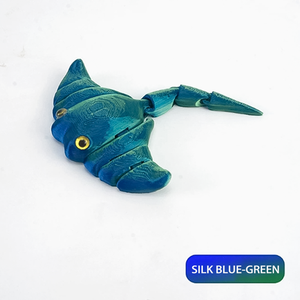Prix de gros : Jouets décoratifs imprimés en 3D, modèles d'animaux marins (Manta) articulés et mobiles - Product Image 3