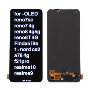 Venta al por mayor de fábrica: Reparación 100% probada para Reno7se, Reno7 4G, Reno8 4G/5G, Reno8T 4G, Find X5 Lite 1+, Nord CE2, A78 4G, F21 Pro, Realme 10, Realme 9 - Product Image 1