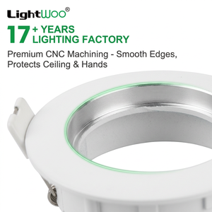 Boîtier encastré personnalisé pour downlight, cadre en aluminium premium pour <span class=keywords><strong>spot</strong></span> GU10 MR16, support vide pour éclairage de plafond, coque de <span class=keywords><strong>spot</strong></span> B2B - Product Image 4