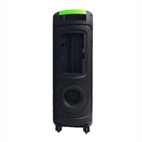 Boîte de son DJ portable sans fil professionnelle rechargeable avec télécommande et LED RGB pour haut-parleurs Bluetooth 5.0