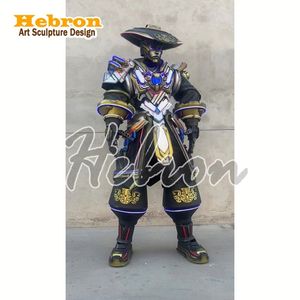 Costume de mascotte Cyberpunk LED imprimé en 3D personnalisable, lingerie de supermodèle, strip-teaseuse, personnage féminin aux cheveux bouclés, Halloween - Product Image 3