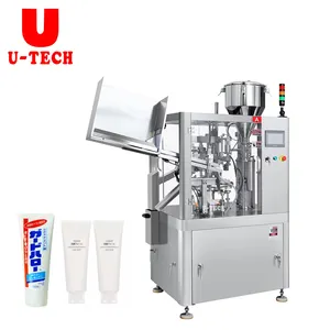 2024 Automatic Honey Hand cream Dressing Toothpaste Soft Tube Filling Sealing Machine