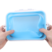 Sacs de conservation alimentaire en silicone réutilisables, pliables, de qualité alimentaire, sans BPA, avec logo personnalisé, sacs en silicone pour fruits, sac de conservation en silicone