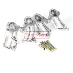 SherryBerg Inlet Manifold to Suit for VW Golf 1.6 1.8 GTi 8 Valve Weber EMPI 40 45 DCOE / Dellorto DHLA Carburetor Carb Carbu