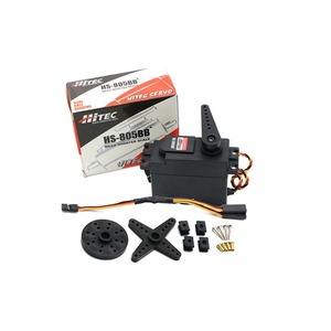เซอร์โวมอเตอร์ Hitec HS-805BB+ ของแท้ น้ำหนัก 152 กรัม / แรงบิดสูงพิเศษ <span class=keywords><strong>24.7</strong></span> กิโลกรัม / ความเร็ว 0.14 วินาที / เซอร์โวแบบอนาล็อก HS-805BB - Product Image 2