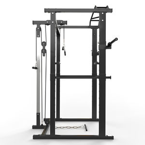 Support multifonctionnel pour <span class=keywords><strong>machine</strong></span> Smith et squat Steel Flex <span class=keywords><strong>Fitness</strong></span> Equipment Compact Power Cage Power Rack Functional Trainer - Product Image 4