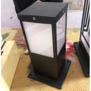 Lawn Lights Outdoor LED Garden Lamp Plastic Body <b>Water</b> Resistant Light <b>Sensor</b> 50000 Hours Lifespan 80 Ra Semi Flush Mount - Product Image 4