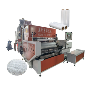 Machine d'extrusion automatique à double vis parallèle co-rotative pour <span class=keywords><strong>film</strong></span> étirable d'emballage de palettes, rapport L/D 30:1, vis 300 tr/min - Product Image 1