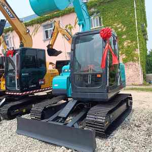รถขุดขนาดเล็ก Kobelco SK37 มือสอง 7 ตัน พร้อมเครื่องยนต์ Kawasaki และชิ้นส่วนเกียร์และลูกปืน - Product Image 3