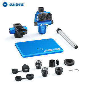 Microscopio Stereo Trinoculare SUNSHINE M8T Ultra 6-72X con Ampio Range di <span class=keywords><strong>Zoom</strong></span> Adatto per Distanze di Lavoro Più Lunghe - Product Image 6