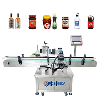 Machine d'étiquetage automatique de haute qualité pour bouteilles et sachets de 5000 ml, imprimante d'étiquettes, machine à autocollants