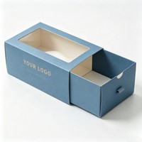 Emballage personnalisé pour tiramisu avec logo, boîte à tiroir coulissante biodégradable en papier, boîte à cupcakes, boîte à pain, boîte à desserts, emballage alimentaire en papier de qualité alimentaire