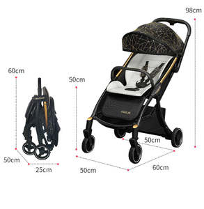 <span class=keywords><strong>Poussette</strong></span> de voyage pour bébé personnalisée, professionnelle, multifonctionnelle, légère et confortable - Product Image 5