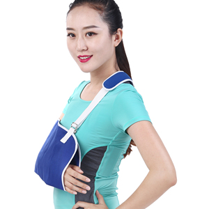 Arm Sling Support d'épaule Arm Support Sling Mesh respirant pour la récupération des fractures du coude - Product Image 2