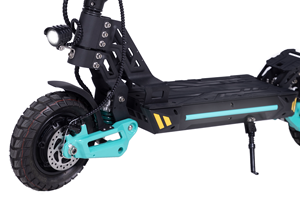 48V 1600W Brushless Dual Motor Long Range High Speed 10*3.0 Pneumatic Tires Disc IPX5 Waterproof Lithium Scooter - Product Image 2