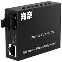 Émetteur-récepteur commercial cent mégabits multimode Double fibre 1 optique 1 électrique 2 km alimentation externe Interface LC