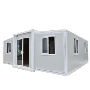 20ft 40ft Modern Design Foldable Steel Container House No Accessory Samples for Standard Sizes