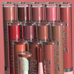 DUNUF 3 en 1 Brillo Labial Mate, Delineador de Labios, Aceite Labial Hidratante Transparente, Set de Cosméticos, Impermeable, Larga Duración, Brillo Labial con Espejo - Product Image 5