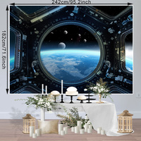 Vaisseau spatial intérieur fond futuriste Science Fiction photographie décors vaisseau spatial cabine Photo Shoot Studio accessoires